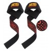 Weight Lifting Bar Straps Wrist Support Pro-Grip